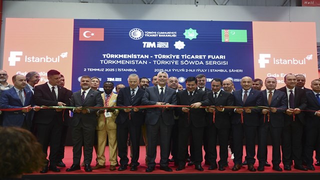 Turkmenistan-Türkiye Trade Fair and F Istanbul Food and Beverage Products Fair opened